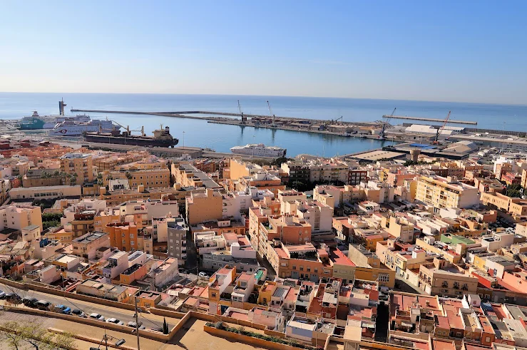Castillo Cristiano de la Alcazaba en Almería: visita